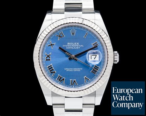 rolex datejust 41 roman numerals